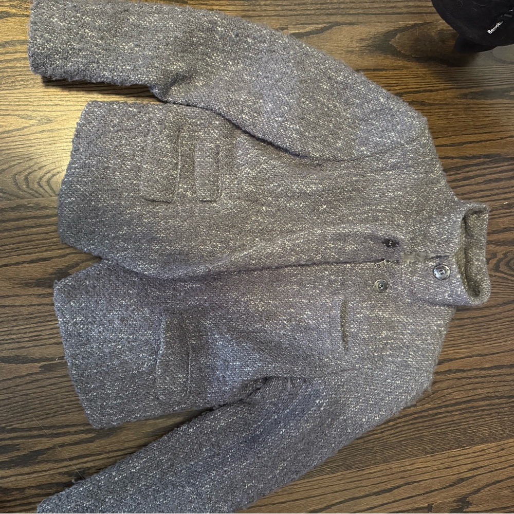 Banana Republic Gray Tweed Jacket